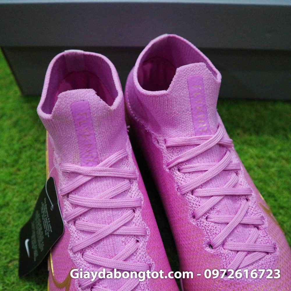 Giay da banh cao cao tre em nike mercurial superfly 7 tf hong phan (12)