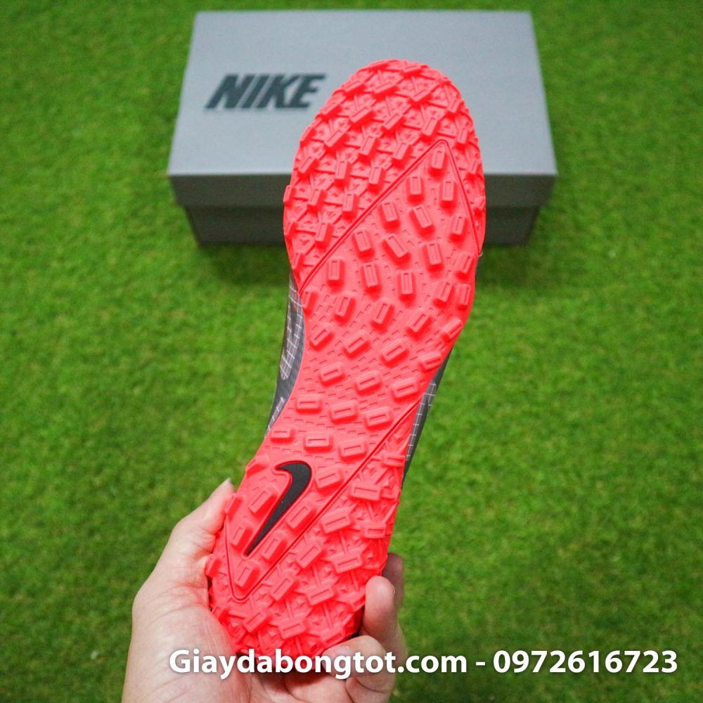 Giay da banh co cao nike mercurial superfly 7 elite tf xam vach do (1)
