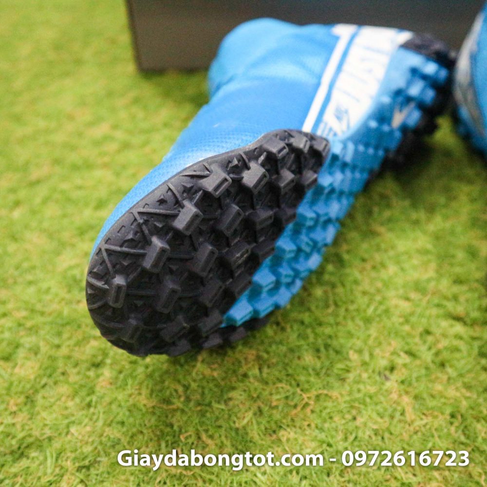 Giay da banh co cao nike mercurial superfly 7 tf xanh duong (6)