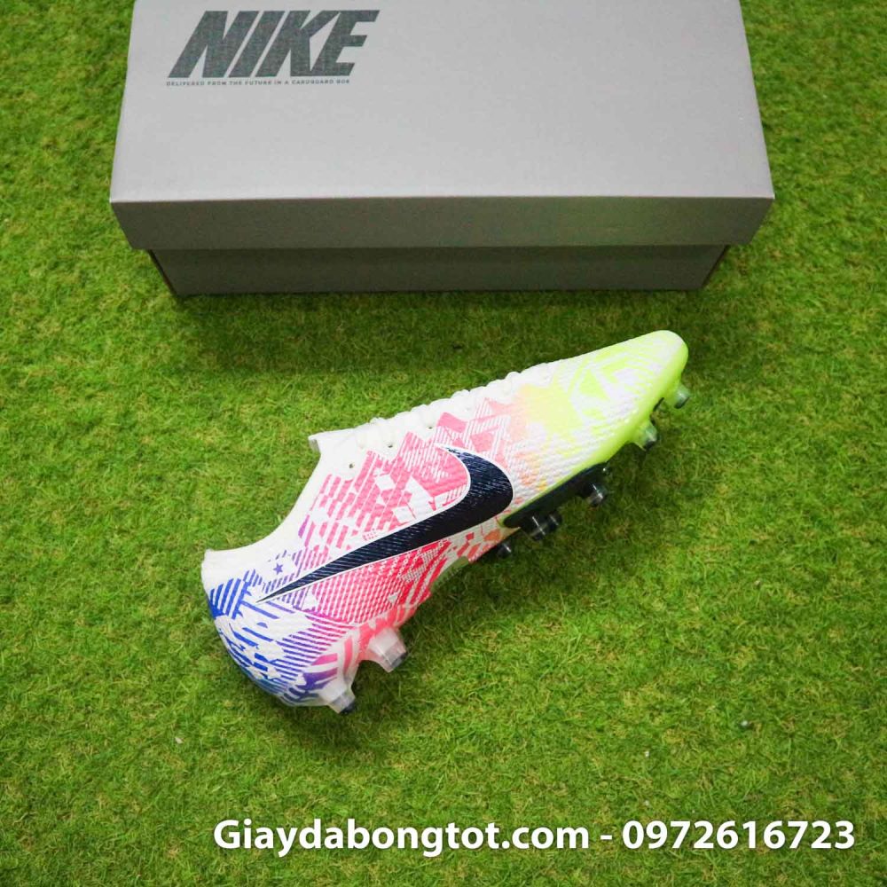 Giay da banh nike mercurial vapor 13 elite ag pro neymar vang do xanh (1)