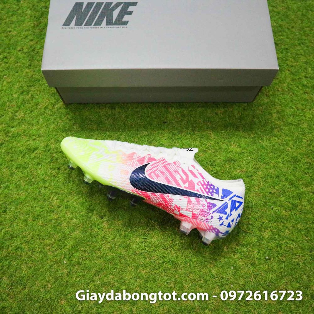 Giay da banh nike mercurial vapor 13 elite ag pro neymar vang do xanh (16)