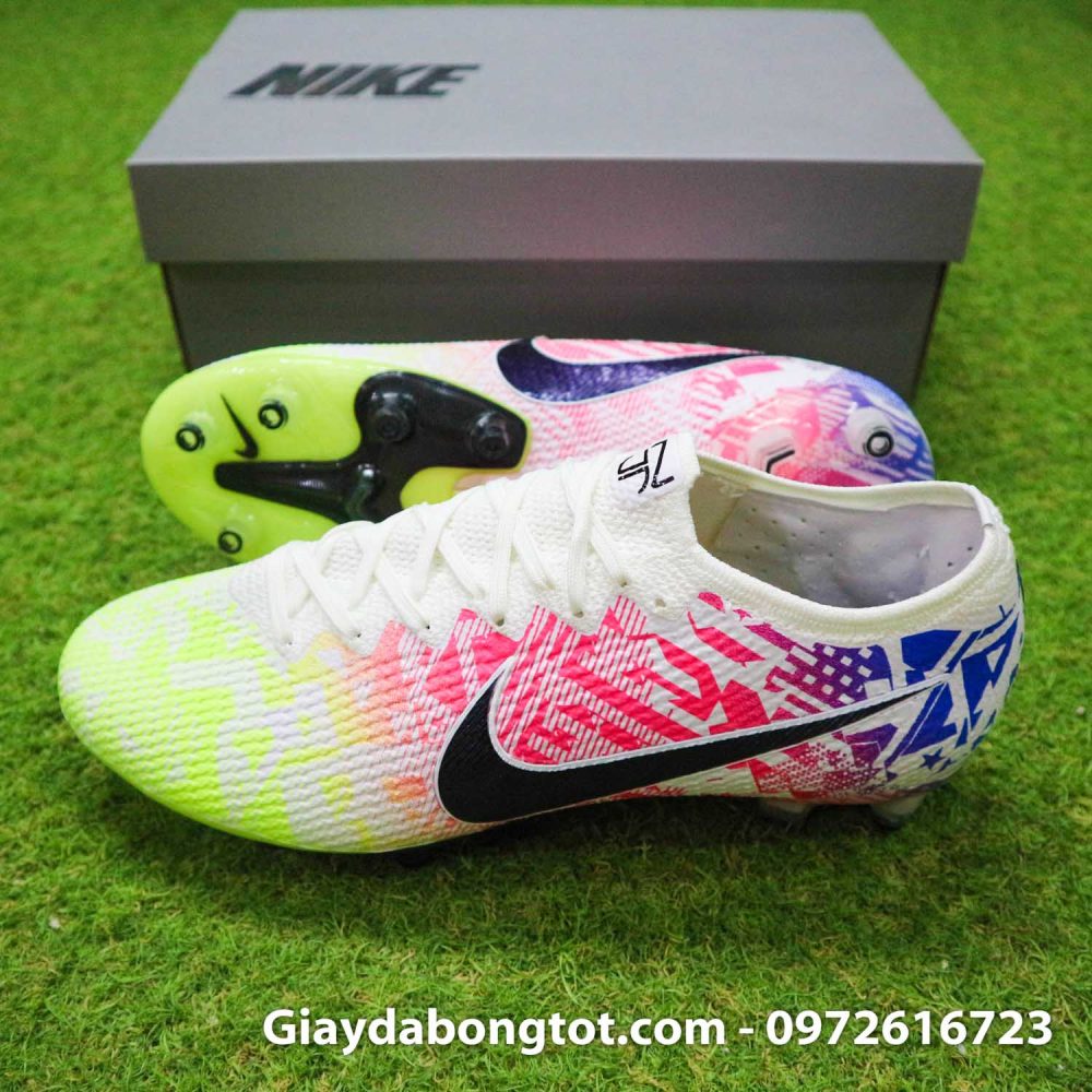 Giay da banh nike mercurial vapor 13 elite ag pro neymar vang do xanh (3)