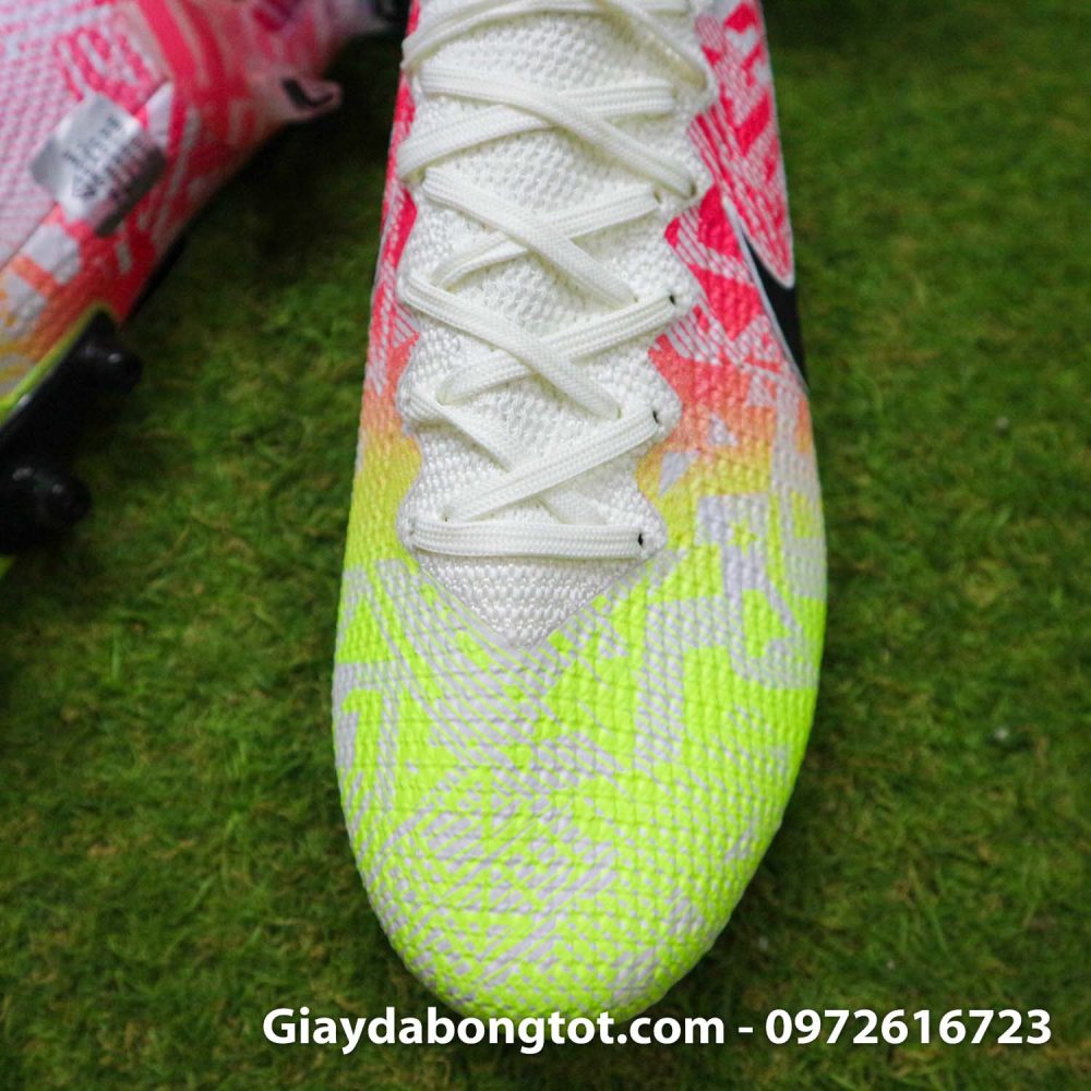 Giay da banh nike mercurial vapor 13 elite ag pro neymar vang do xanh (7)