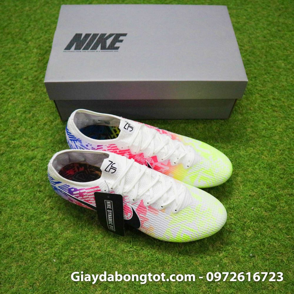Giay da banh nike mercurial vapor 13 elite ag pro neymar vang do xanh (9)