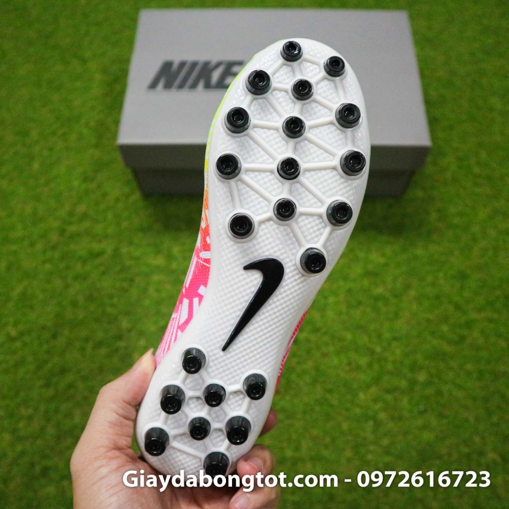 Giay da banh tre em nike mercurial vapor 13 ag neymar vang do xanh (9)