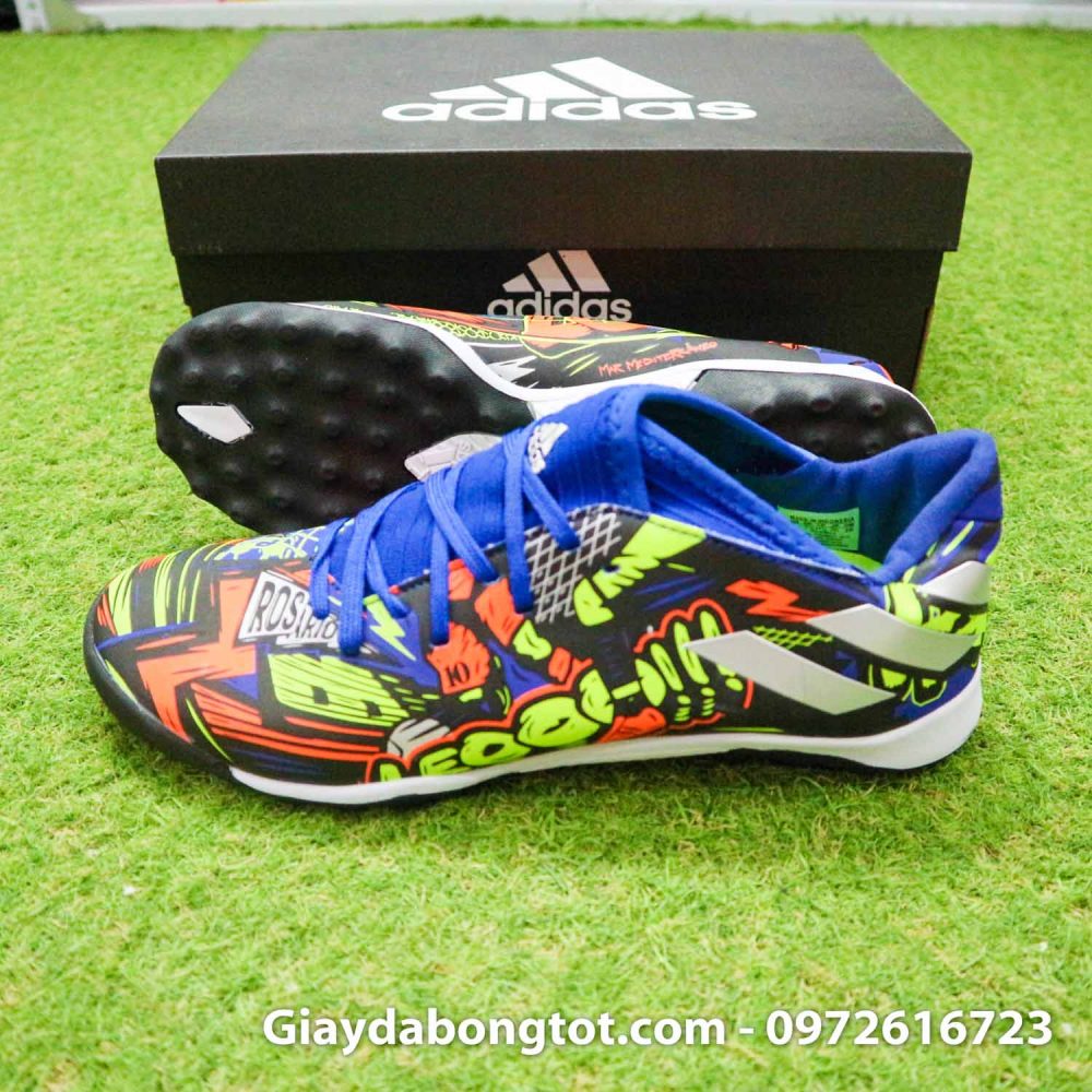 Giay da bong adidas nemeziz messi 19.3 tf barcelona (3)