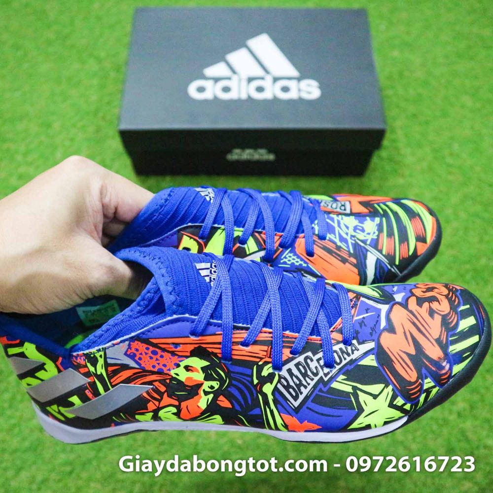 Giay da bong adidas nemeziz messi 19.3 tf barcelona (8)