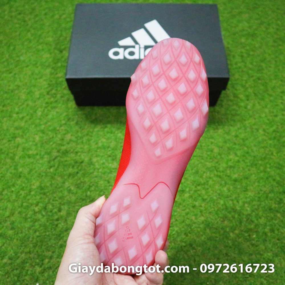 Giay da bong khong day adidas predator 20 tf do vach den de trong (1)