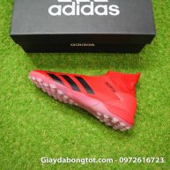 Giay da bong khong day adidas predator 20 tf do vach den de trong (11)