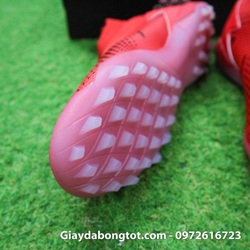 Giay da bong khong day adidas predator 20 tf do vach den de trong (6)