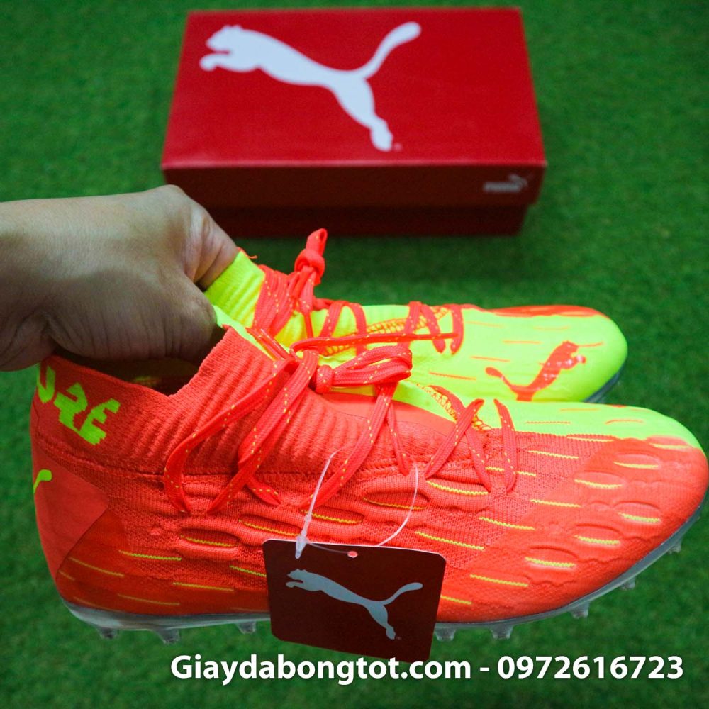 Giay da bong puma future 5.1 mg vang cam euro 2020 (10)