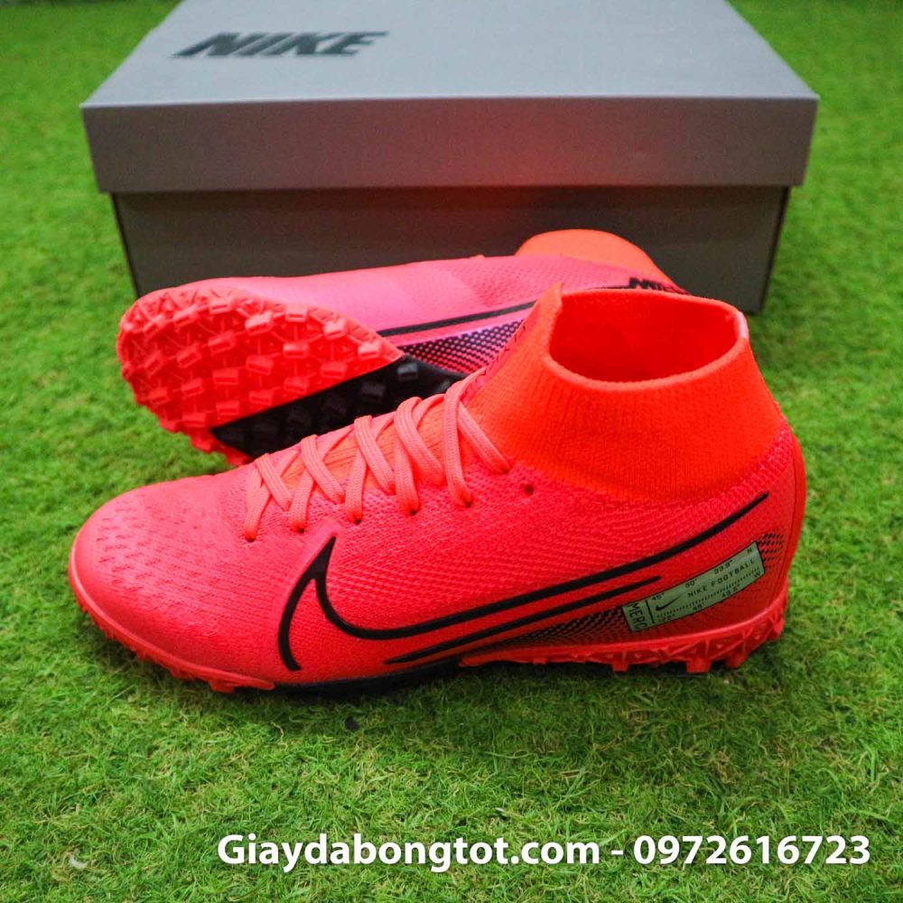 Giay da bong tre em co cao nike mercurial superfly 7 tf do (3)