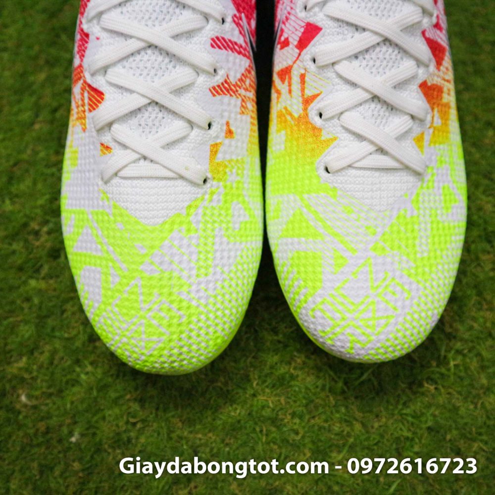 Giay da bong tre em dinh cao nike mercurial vapor 13 elite neymar vang do xanh (11)