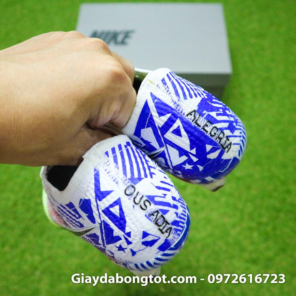 Giay da bong tre em dinh cao nike mercurial vapor 13 elite neymar vang do xanh (19)