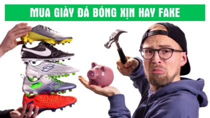 Ở Việt Nam các mặt hàng như giày đá bóng, giày thể thao thường có cả bản Authentic và Fake