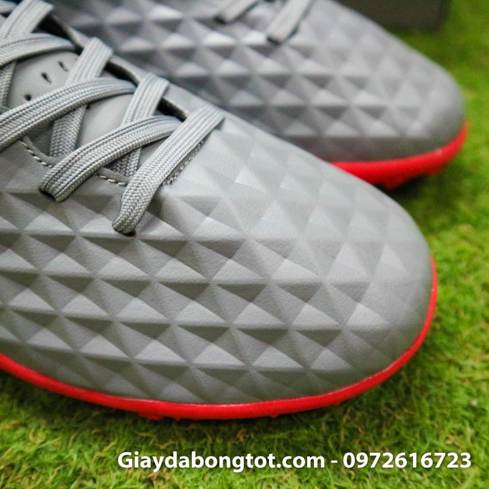 Nike tiempo legend 8 pro tf xam do vach den super fake (7)