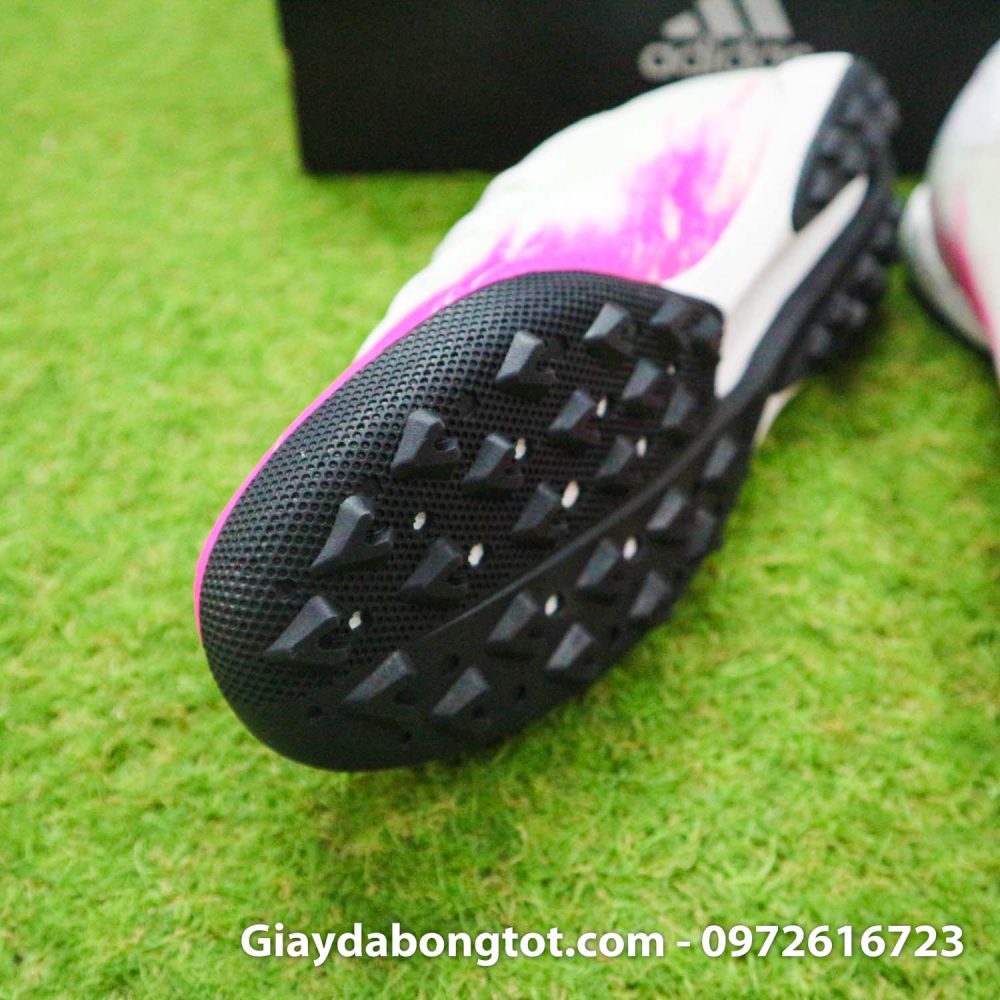 Giay bong da adidas x19.3 tf trang hong 2020 (6)