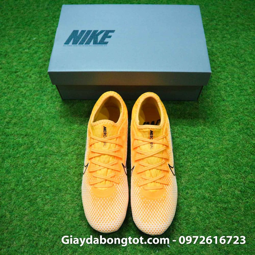 Giay da banh da vai nike mercurial vapor 13 pro tf vang cam (9)