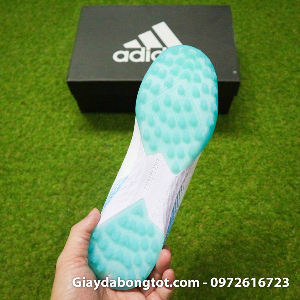 Giay da banh sieu nhe adidas x ghosted 1 trang de xanh (1)