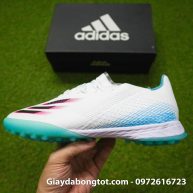 Giay da banh sieu nhe adidas x ghosted 1 trang de xanh (11)