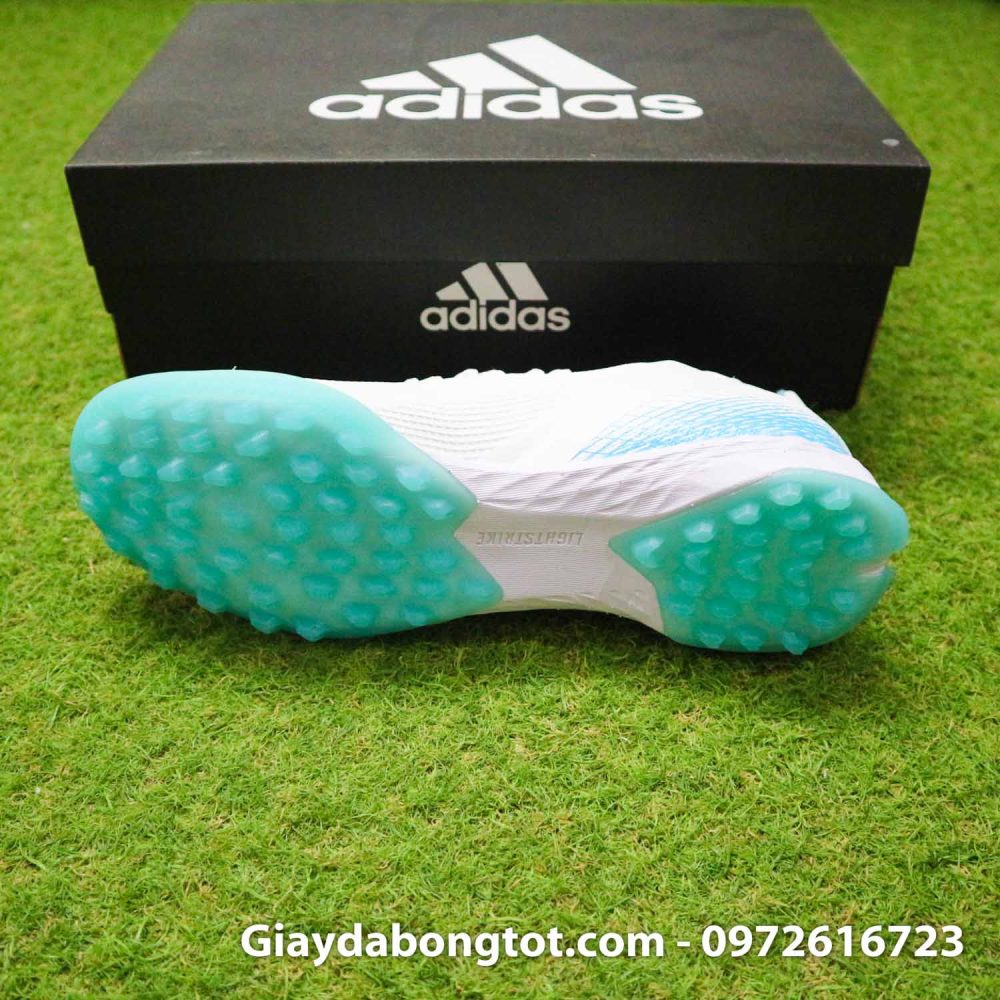 Giay da banh sieu nhe adidas x ghosted 1 trang de xanh (4)