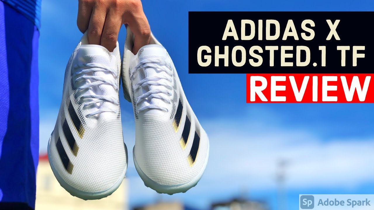 Adidas X Ghosted .1 TF màu trắng đục là một mẫu giày cực kỳ hot vào năm 2020