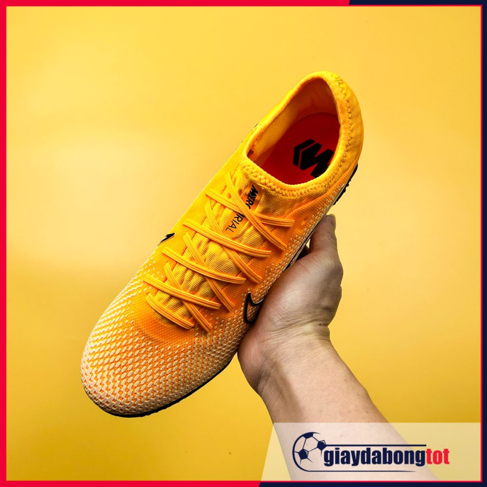 Nike Mercurial Vapor 13 Pro TF Vàng cam vạch đen