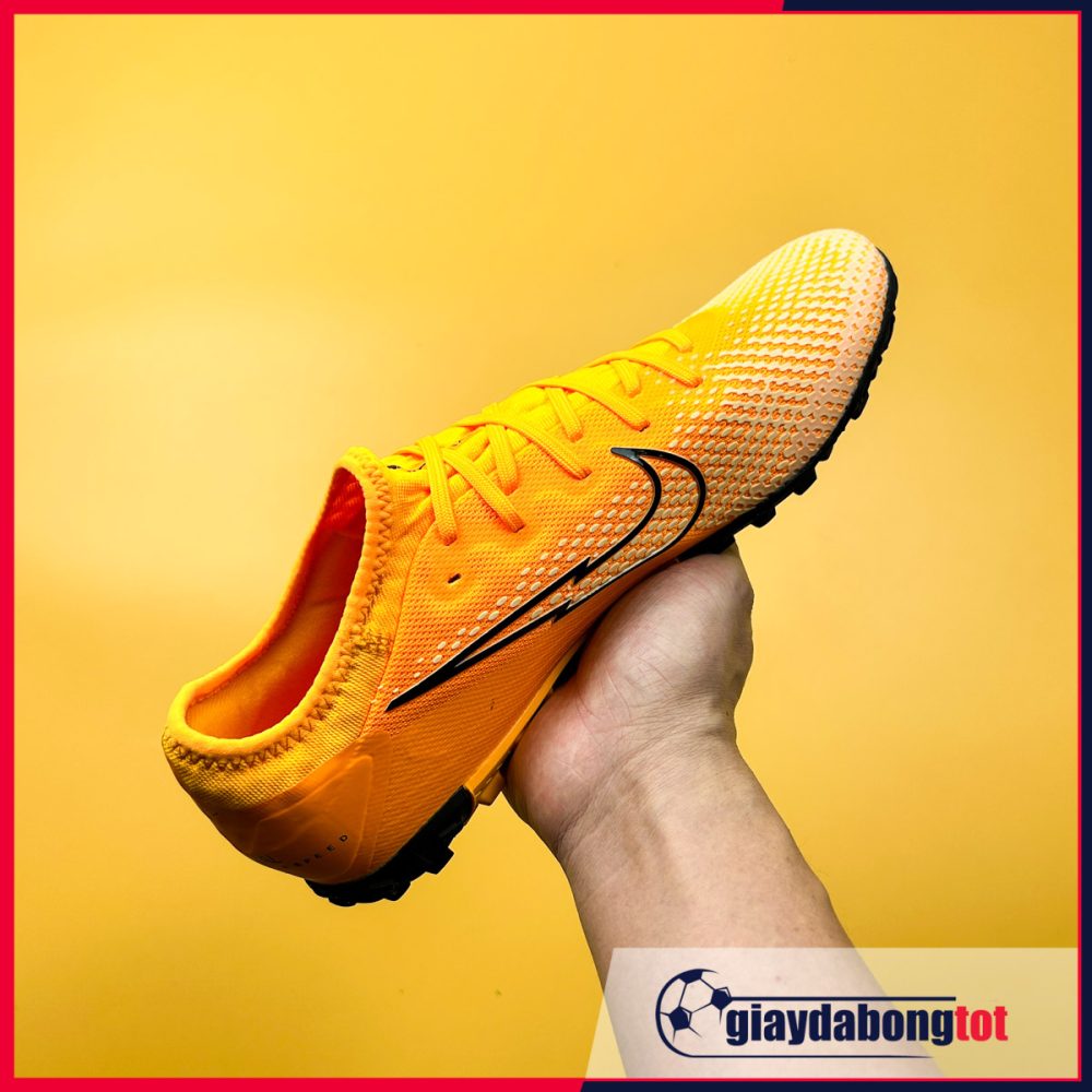 Nike Mercurial Vapor 13 Pro TF Vàng cam vạch đen