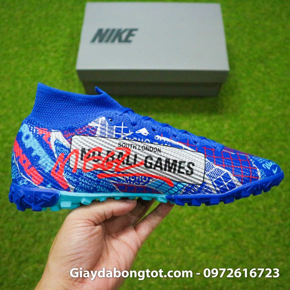 Nike mercurial superfly 7 elite tf xanh duong sancho se11 (15)