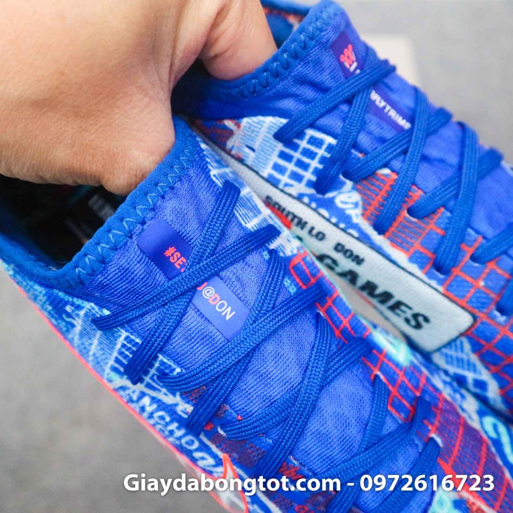 Giay bong da da vai nike mercurial vapor 13 pro tf xanh duong sancho (7)