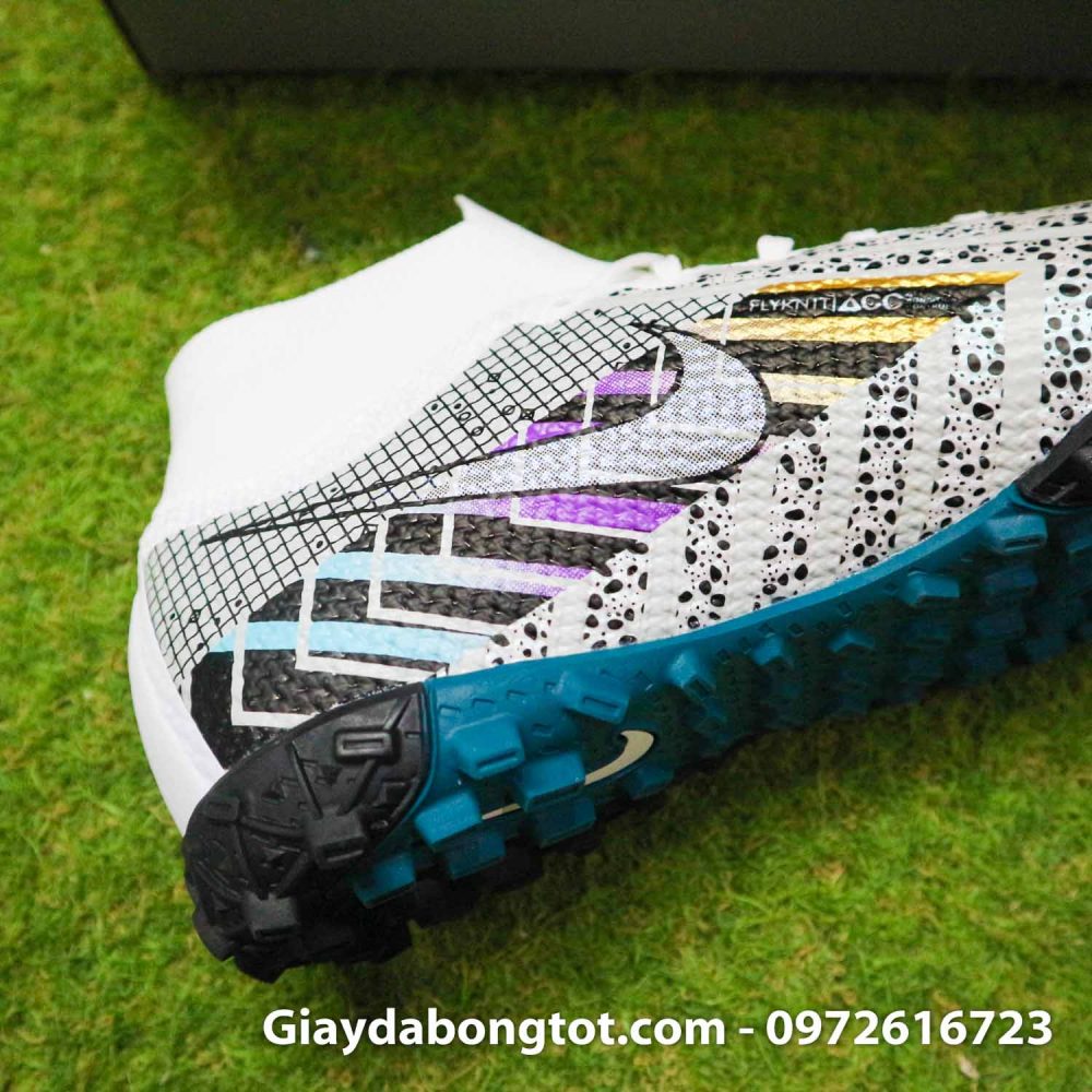 Giay da bong cao co nike mercurial superfly 7 elite tf dream speed 3 trang den (12)