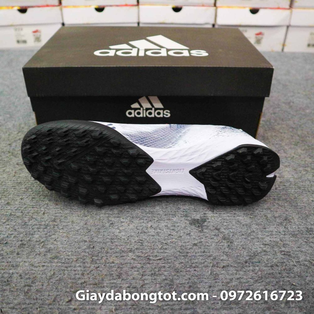 Giay bong da adidas x ghosted .1 tf trang den vach cam tsubasa (4)