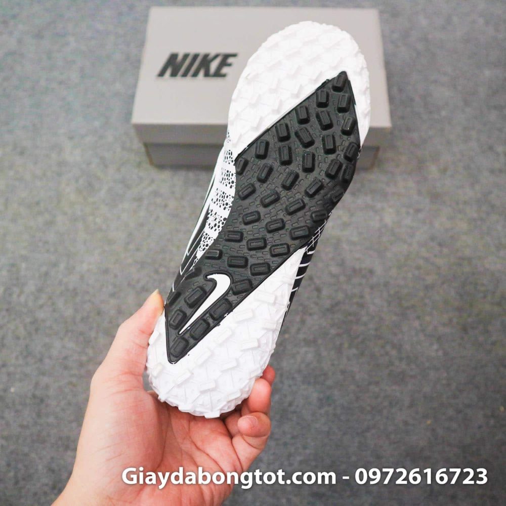Giay da banh da vai nike mercurial vapor 13 pro tf trang den cr7 dream speed mds 3 (11)