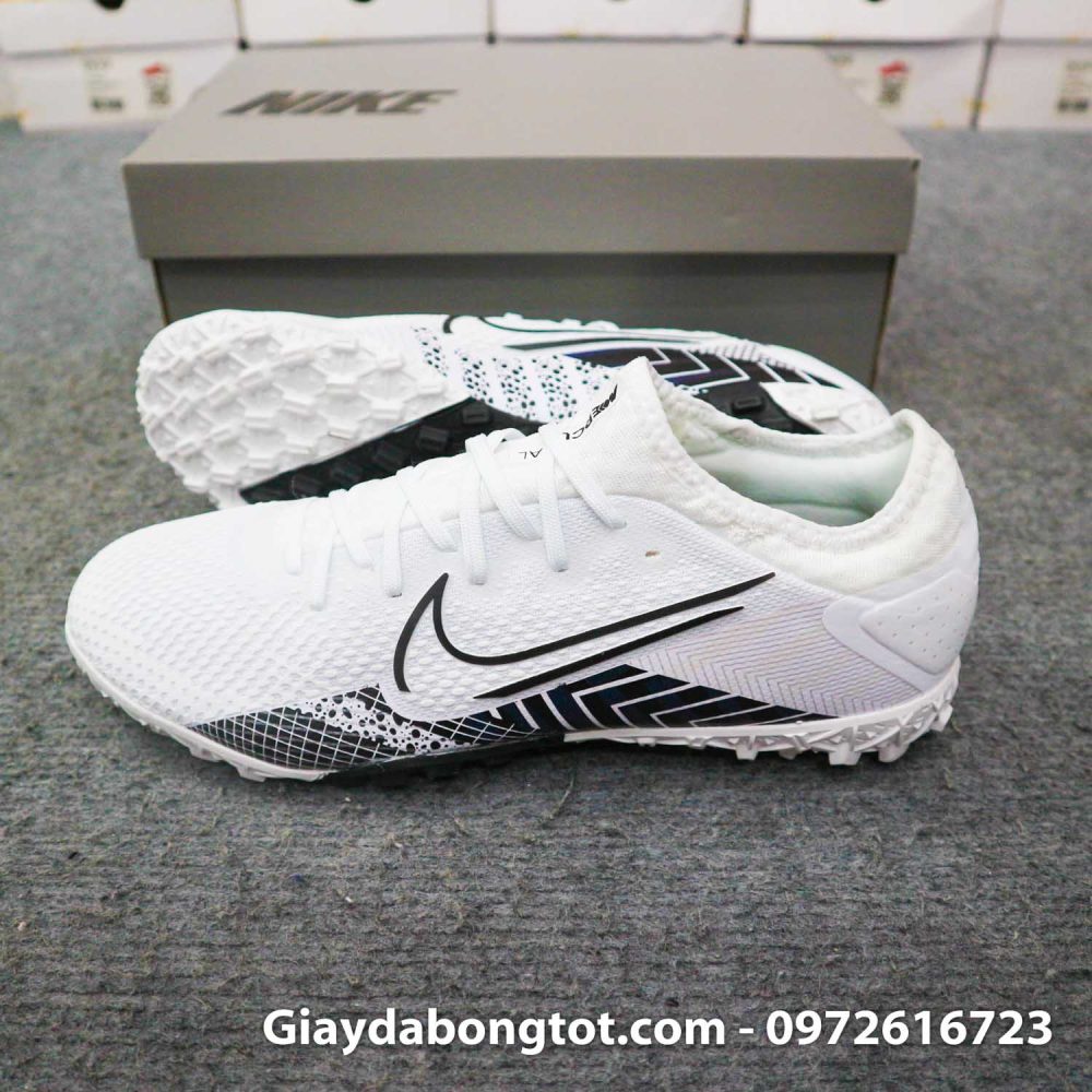 Giay da banh da vai nike mercurial vapor 13 pro tf trang den cr7 dream speed mds 3 (3)
