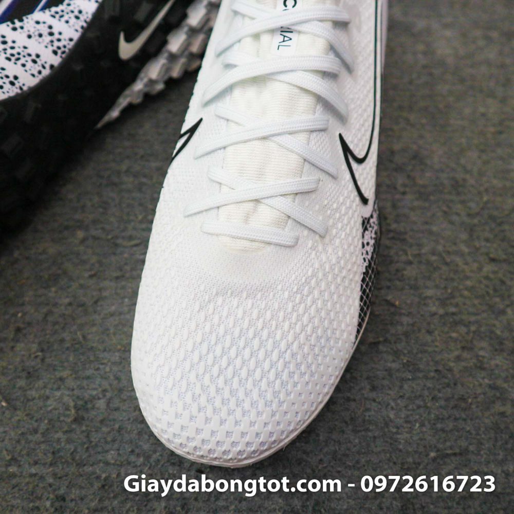 Giay da banh da vai nike mercurial vapor 13 pro tf trang den cr7 dream speed mds 3 (7)