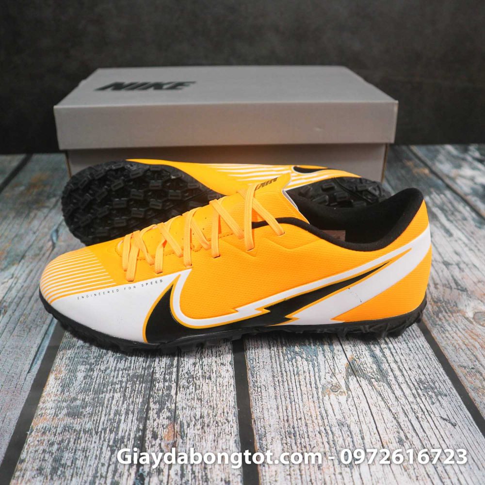 Nike mercurial vapor 13 academy tf vang trang vach den superfake (2)