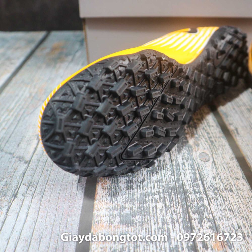 Nike mercurial vapor 13 academy tf vang trang vach den superfake (6)