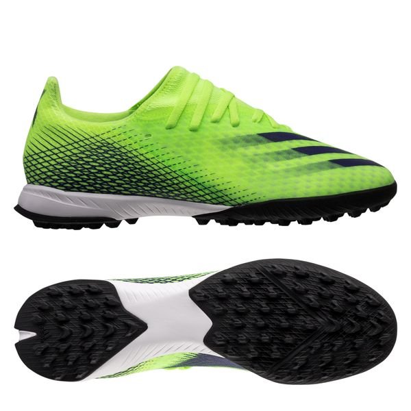 Adidas X Ghosted .3 TF Precision To Blur - Signal Green Energy Ink