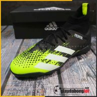 Adidas predator 20.3 tf xanh chuoi den vach trang (6)
