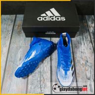 Adidas predator 20.3 tf xanh duong trang vach den (4)