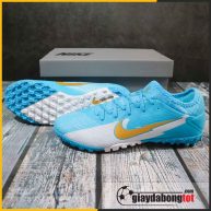 Giay da bong san co nhan tao mercurial vapor 13 pro tf xanh nhat trang (2)