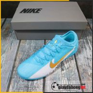Giay da bong san co nhan tao mercurial vapor 13 pro tf xanh nhat trang (6)