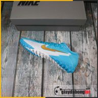 Giay da bong san co nhan tao mercurial vapor 13 pro tf xanh nhat trang (7)