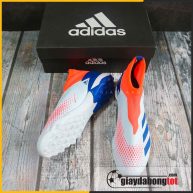 Giay da banh adidas predator 20.3 tf xanh nhat co cam khong day (4)