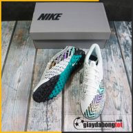 Giay da bong cr7 nike mercurial vapor 13 academy tf dream speed 3 trang den (4)
