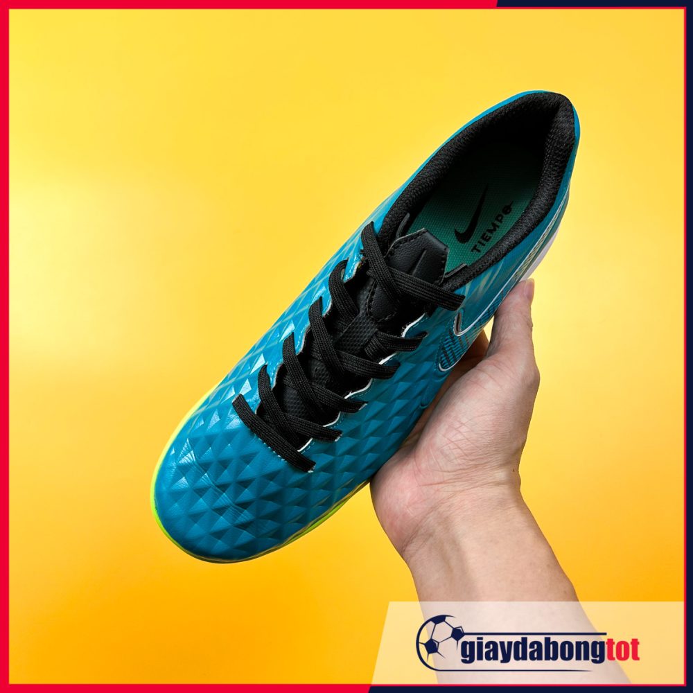 Nike Tiempo Legend 8 Pro TF xanh ngọc da mềm