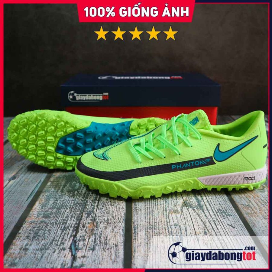 nike phantom gt pro tf xanh la vach den (2)