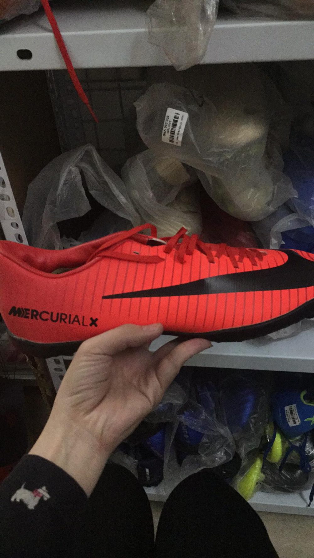 Giày đá bóng Nike Mercurial Victory 6 TF đỏ lửa [SALE]