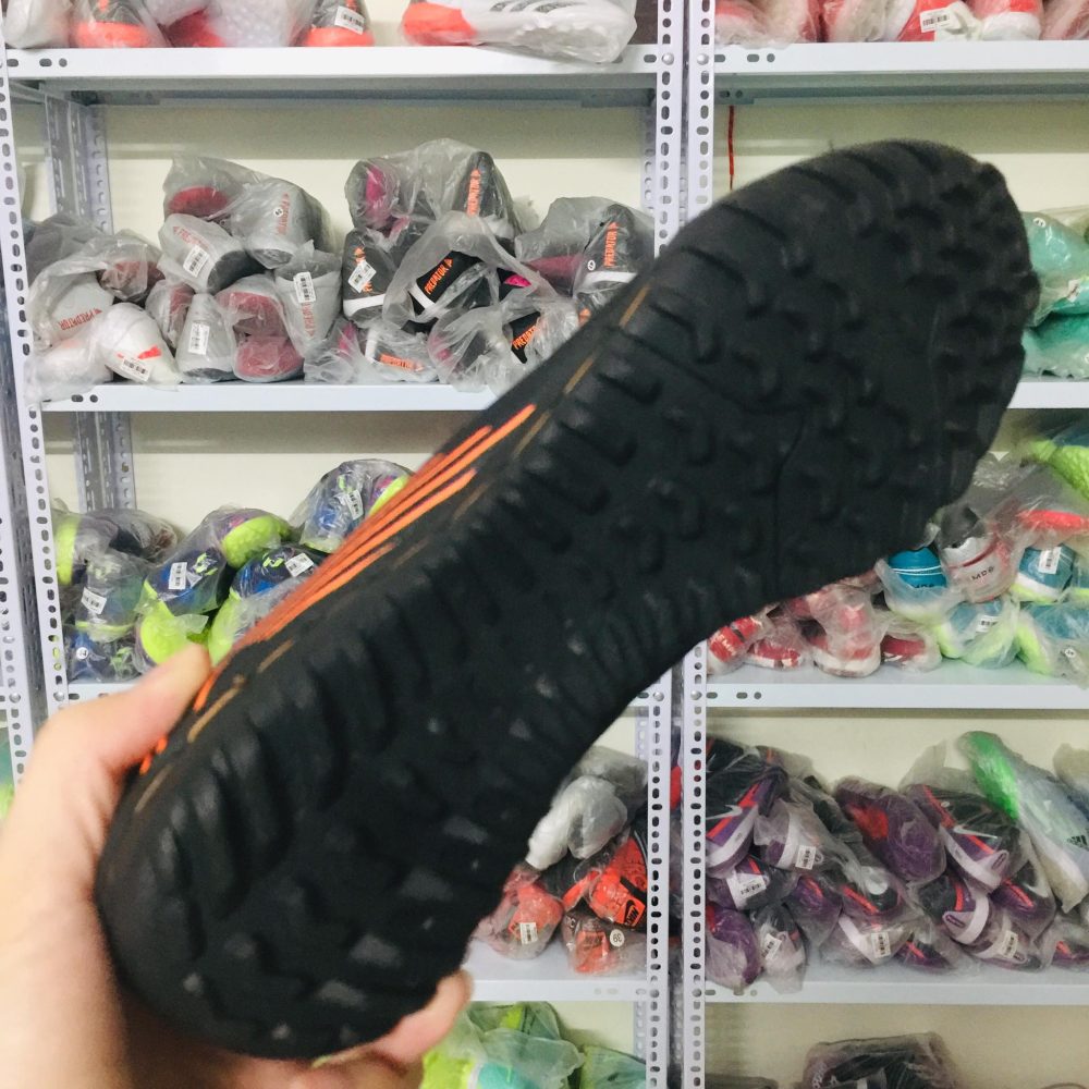 Nike Mercurial Vapor 12 Academy TF đen vạch cam [SALE]