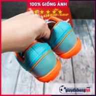 Giay da banh wika qh19 xanh ngoc cam (1)